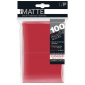 Ultra Pro 100-count Pro-Matte Standard Deck Protectors - Red