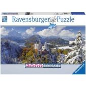 Ravensburger 2000 Pan Neuschwanstein Puzzle