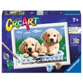 CreArt Cute Puppies - Painting Kit