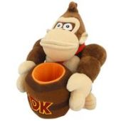 Plush Donkey Kong Barrel 8'' - Littlebuddy