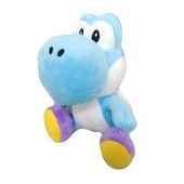Super Mario Yoshi Light Blue 6" Little Buddy - Plush