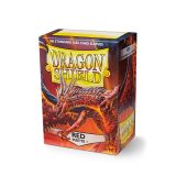 Dragon Shield Sleeves Standard Matte Red 100-Count
