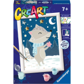 CreArt Cute Badger - Painting Kit