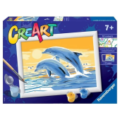 CreArt Delightful Dolphins - Painting Kit