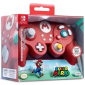 PDP - Wired Fight Pad Pro Mario Controller for Nintendo Switch - Red