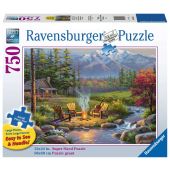 Ravensburger Riverside Livingroom (750 Pc Large Format) Puzzle 