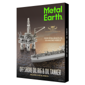 Metal Earth - Offshore Oil Rig & Tanker