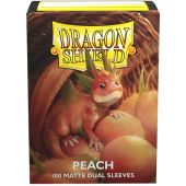 Dragon Shield Sleeves Dual Matte Peach 'Piip'
