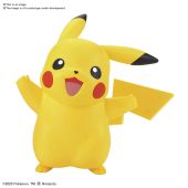 Pokemon Model Kit Quick!! 01 Pikachu By Bandai