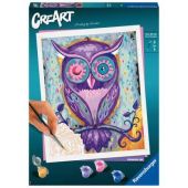 CreArt Dreaming Owl - Painting Kit
