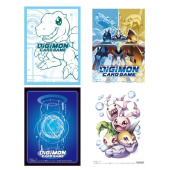Digimon TCG Sleeves 60Pk Set of 4 Packs (Set 1)