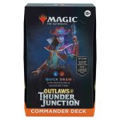 Magic the Gathering Outlaws of Thunder Junction Commander Quick Draw Junction