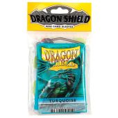 Dragon Shield 50CT Sleeves Japanese Turquoise