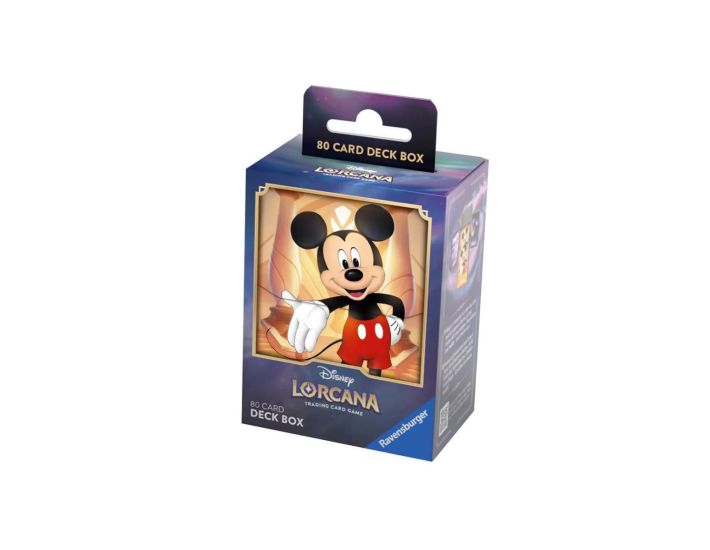 Captain Hook Deck Box & Card Sleeves Disney Lorcana TCG New!