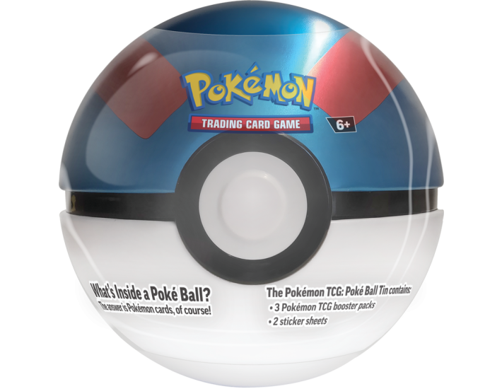 Pokémon TCG - September Pokeball Tin 2023 - Lure Ball 