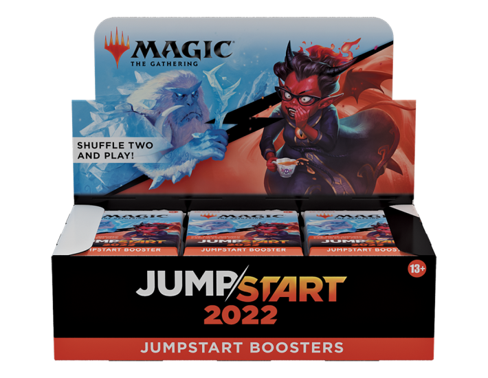 Magic the Gathering Jumpstart 2022 Draft Booster Box - at