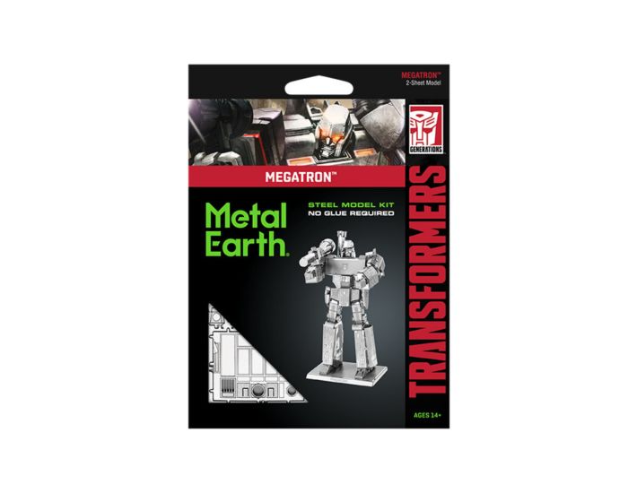 Megatron Transformers Metal Earth