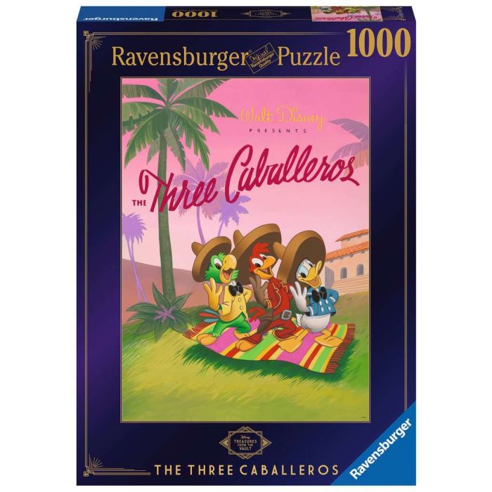 Ravensburger 1000 pc Disney Vault The Three Caballeros Puzzle