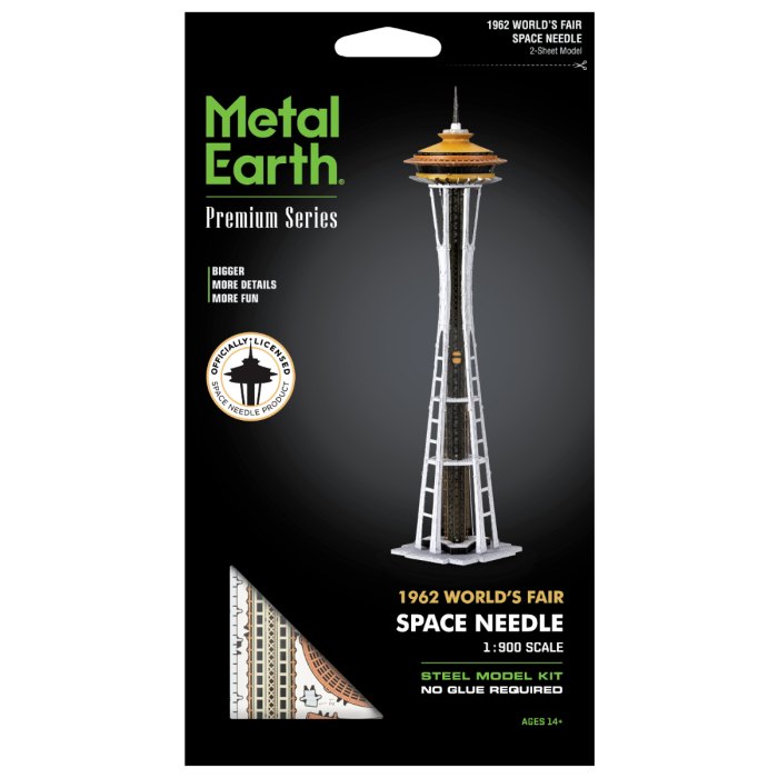 Metal Earth 1962 World's Fair Space Needle (Premium Series)