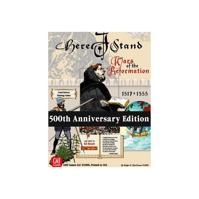 Here I Stand (500th Anniversary Edition) - Board Game