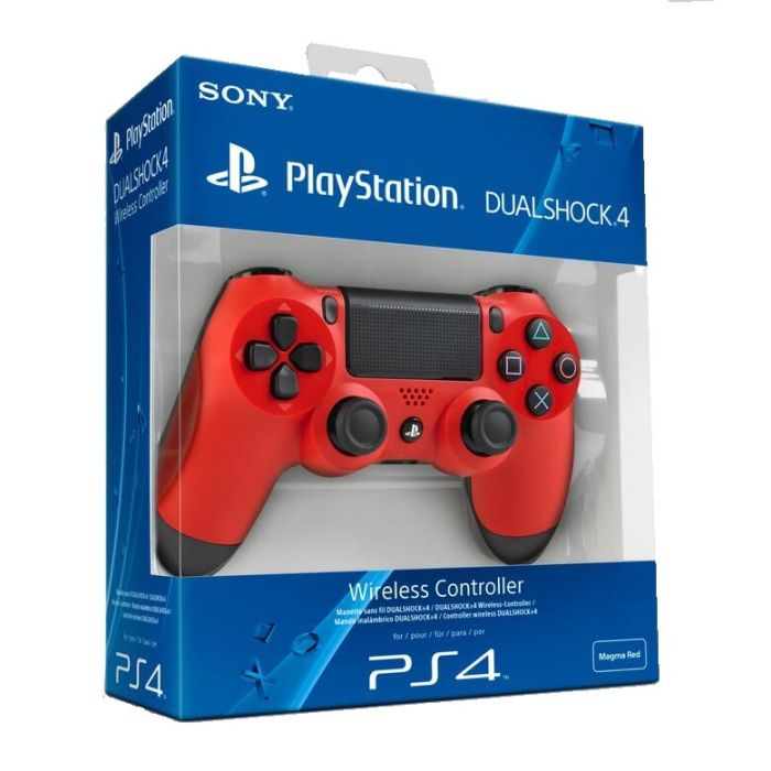 Sony DualShock 4 Wireless Controller for PlayStation 4 - Magma Red