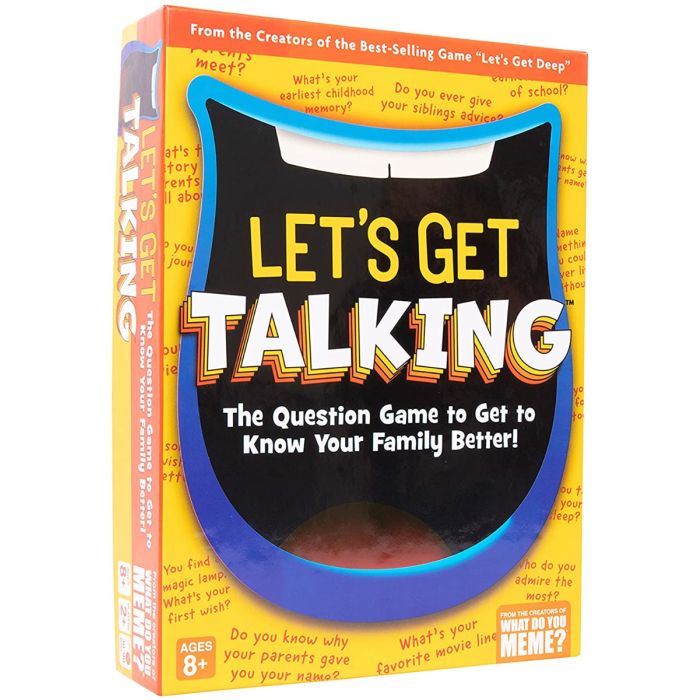 Let s Get Talking Board Game