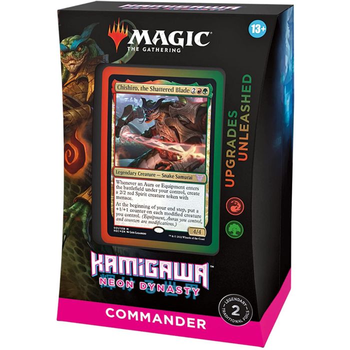 Magic the Gathering: Kamigawa Neon Dynasty - Commander Deck - Upgrades Unleashed