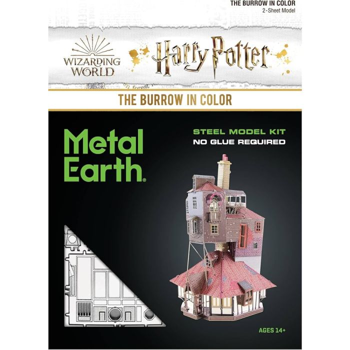 Metal Earth: Harry Potter The Burrow In Color