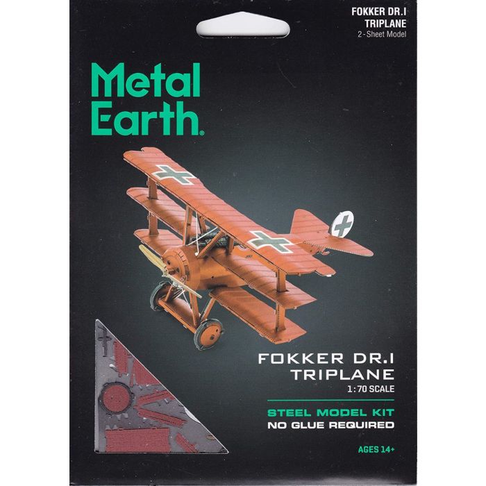 Metal Earth Model - Fokker Dr. I Triplane