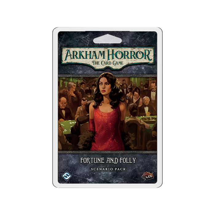 Arkham Horror The Card Game: Fortune And Folly Scenario Pack - Board Game