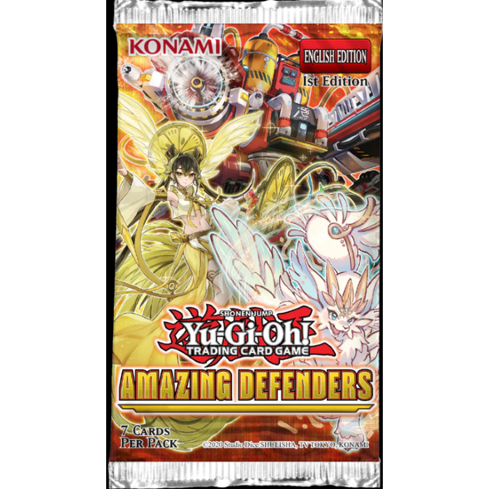 YuGiOh Amazing Defenders Booster Pack (Buy 2 Get 1 Free)