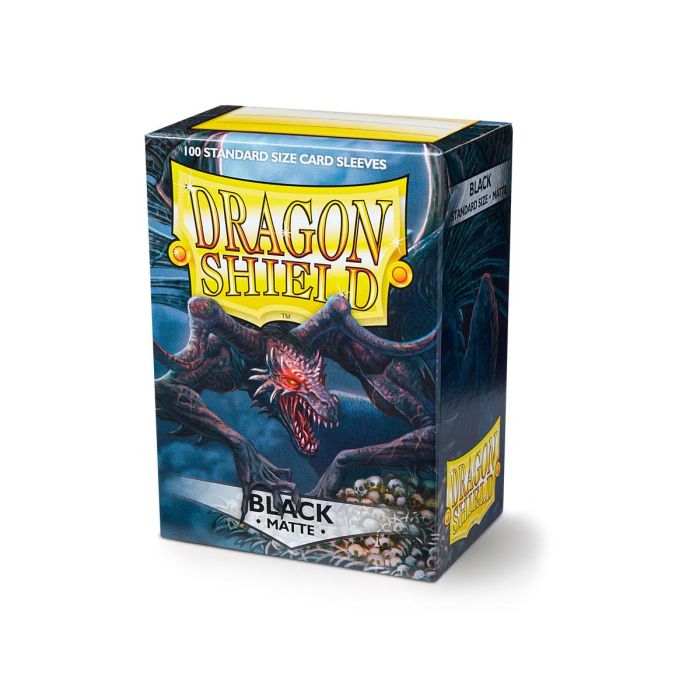 Buy Dragon Shield Sleeves Standard Matte Black 100-Count in Canada - at