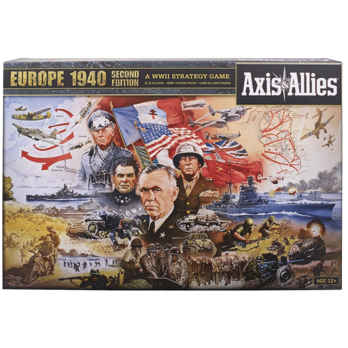 Axis And Allies Europe 1940 2nd Edition By Renegade Game Studios - Board Game