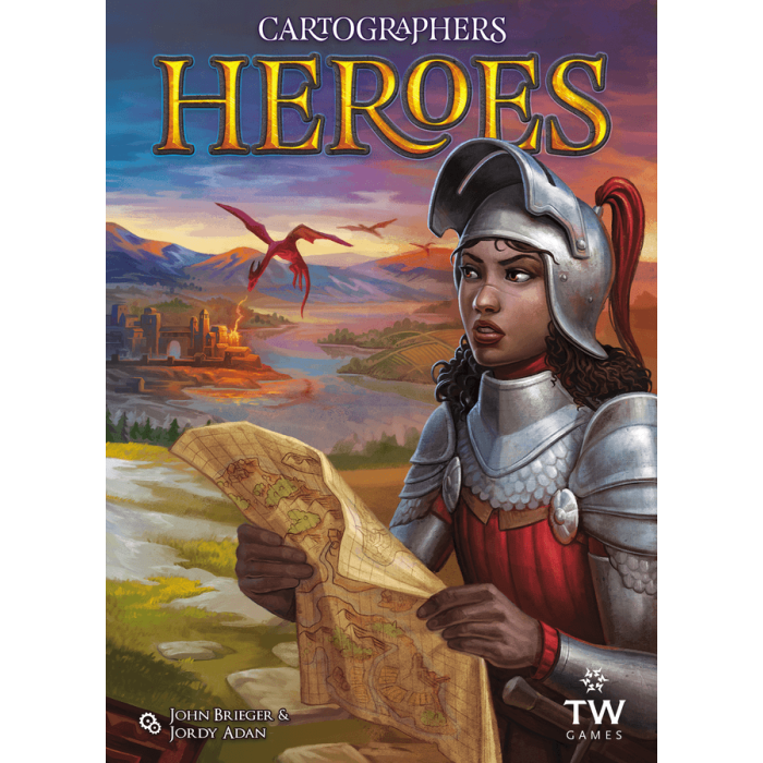 Cartographers Heroes - Board Game