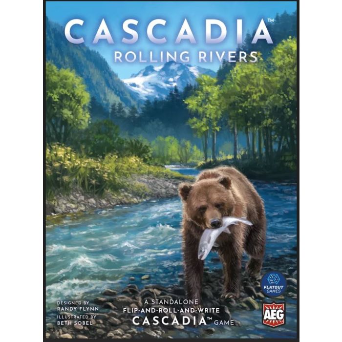 Cascadia Rolling Rivers - Board Game