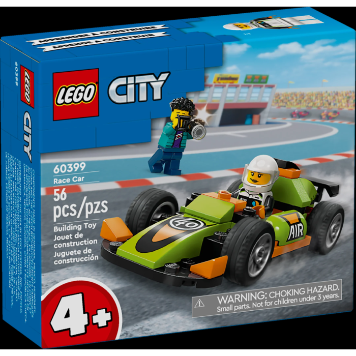 Lego City Green Race Car