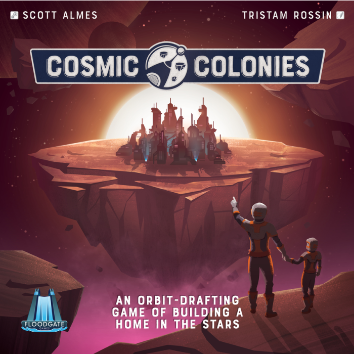 (DAMAGED) Cosmic Colonies  - Board Game