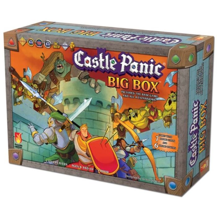 (DAMAGED) Castle Panic Big Box 2nd Edition - Board Game