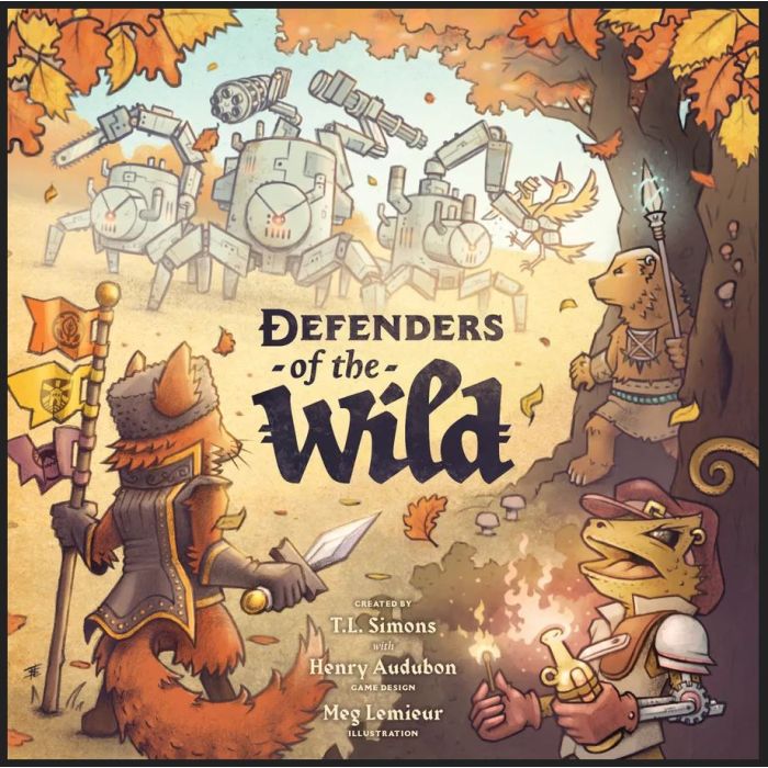 Defenders Of The Wild - Board Game