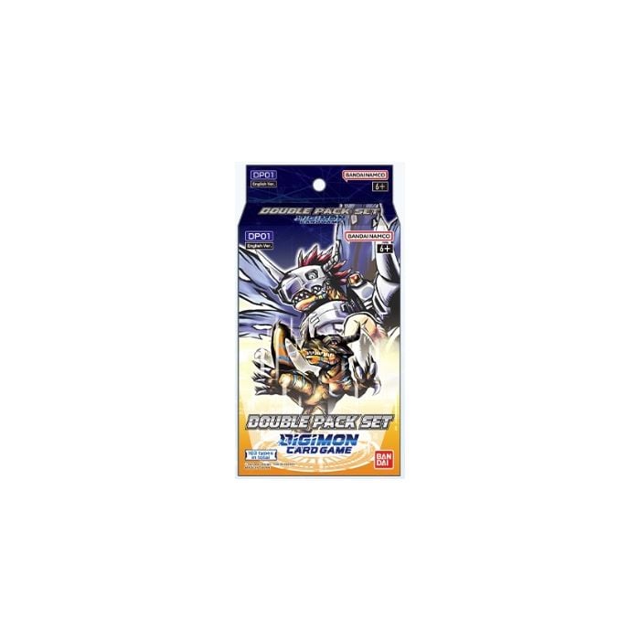 Digimon Double Pack Set Display of 6