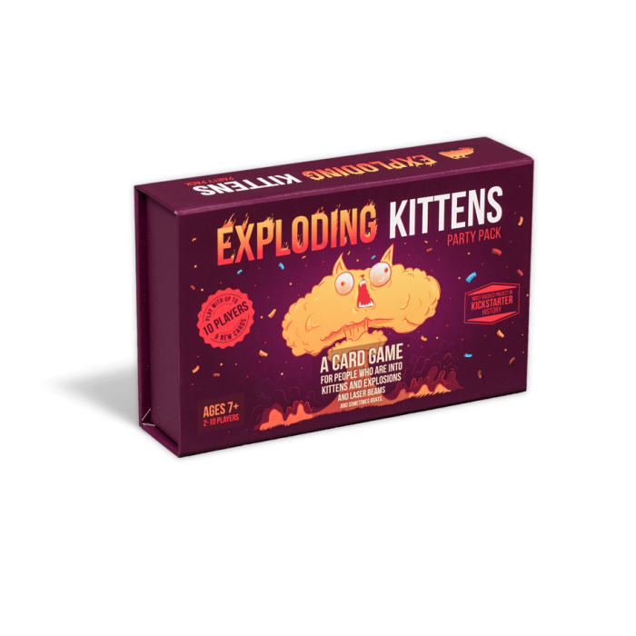 Exploding Kittens Party Pack - Board Game