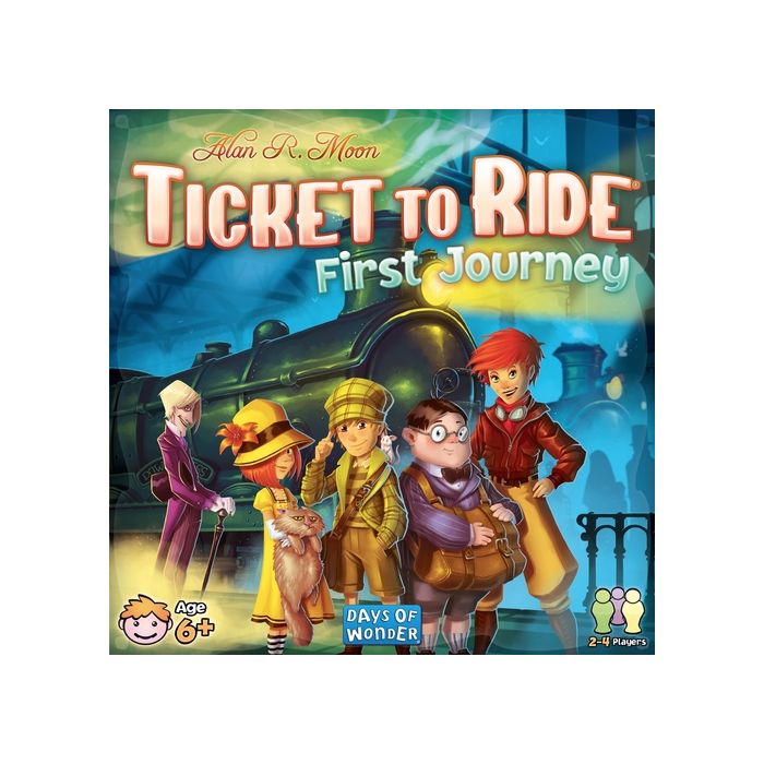 Ticket To Ride First Journey - Board Game