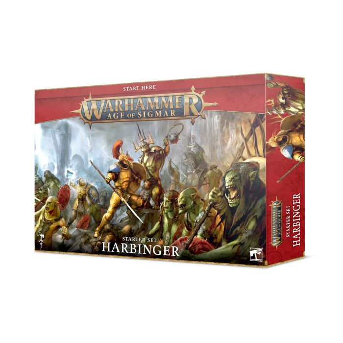 (DAMAGED) Warhammer Age of Sigmar: Harbringer Starter Set