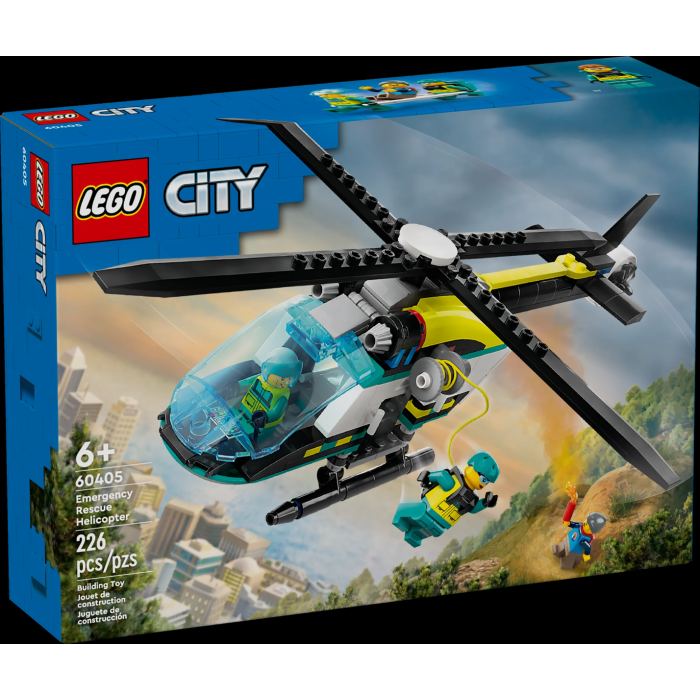 Lego City Emergency Rescue Helicopter