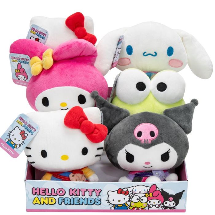 Plush Hello Kitty 8" - WICKED COOL TOYS - Assorted