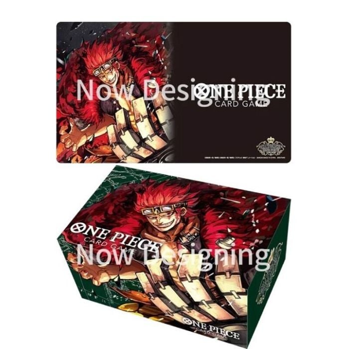 One Piece TCG Eustass "Captain" Kid Playmat/Storage Box Set