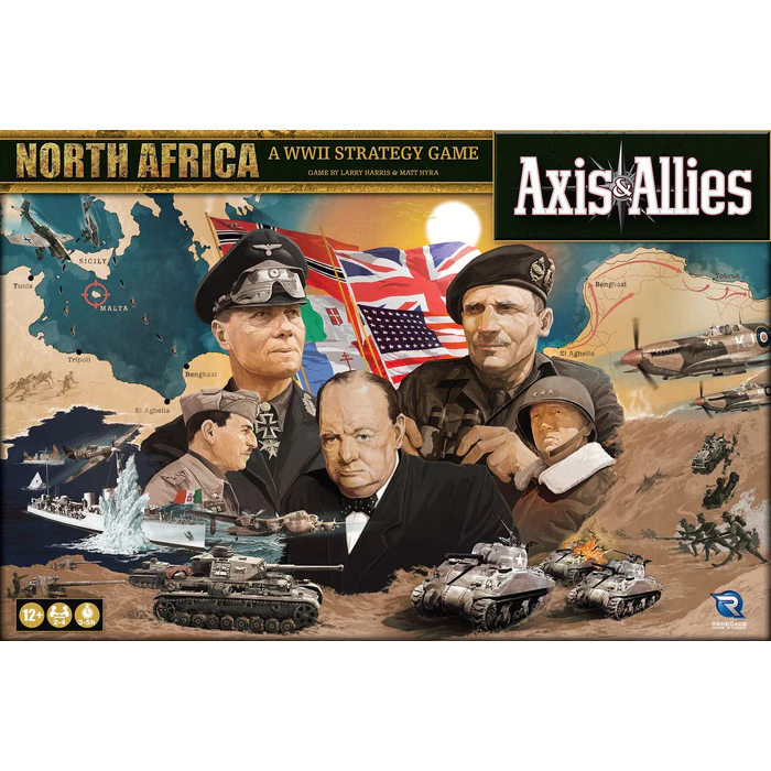 Axis And Allies North Africa - Board Game