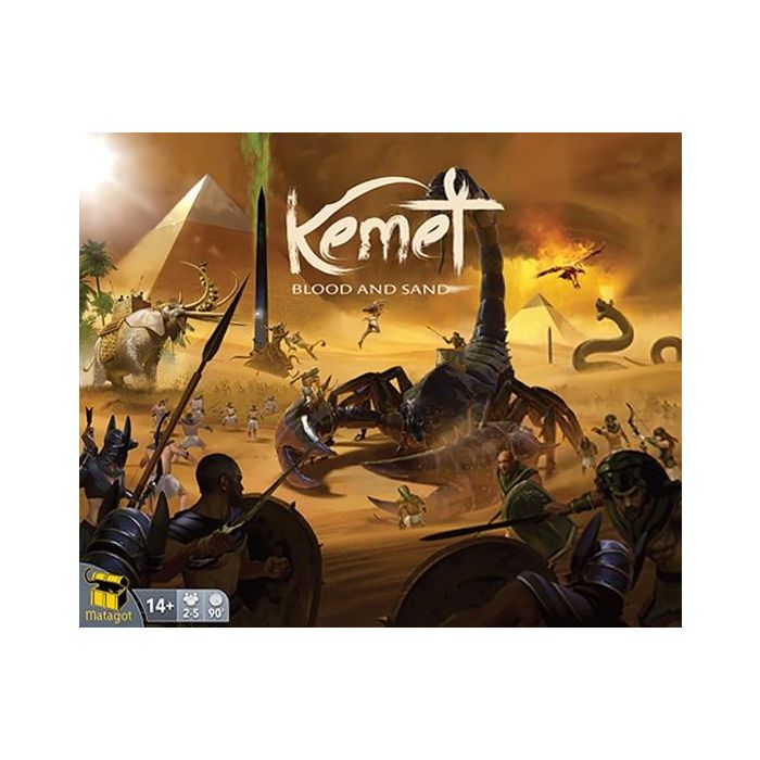 Kemet: Blood And Sand - Board Game