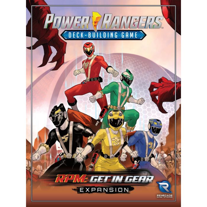 Power Rangers Deck-Building Game: RPM: Get In Gear - Board Game