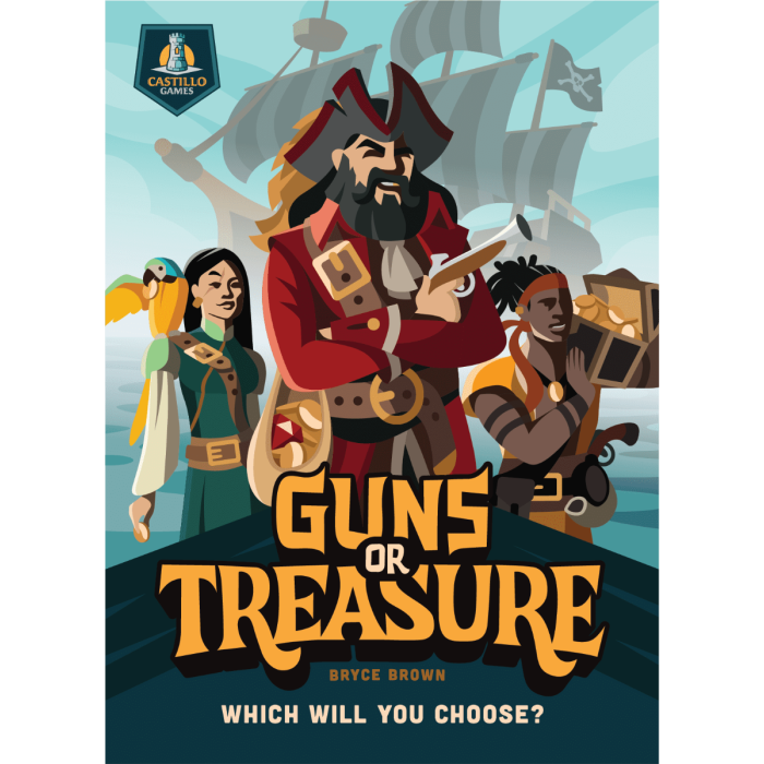 Guns Or Treasure: Base Game - Board Game